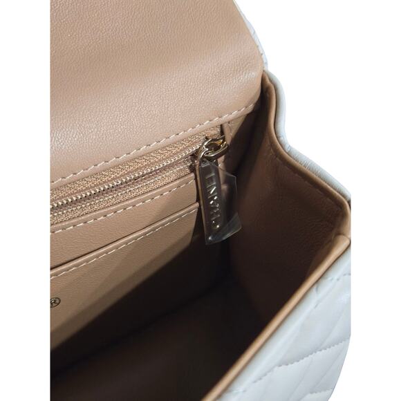 2023 Chanel Quilted Lambskin Mini Flap Top Handle Bag w/ Entrupy (15197) - Picture 12 of 16